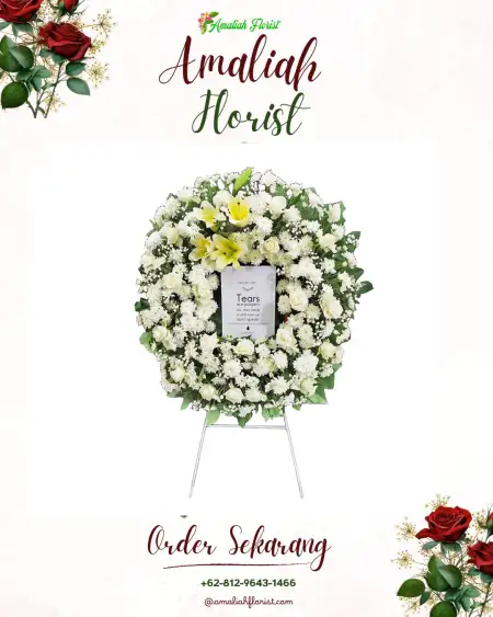 Krans Bunga Duka Tomulabutao